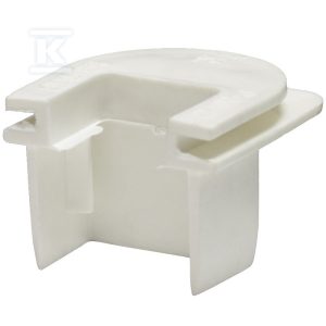 Łącznik z puszką natynkową i osprzętową E 20×12 K/PU/ biały E20X12K/PU