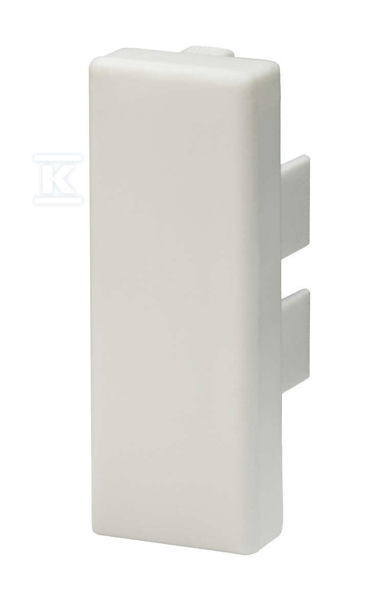 Zakończenie E 50x18 Z/ biały E50X18Z/BI - obrazek 1