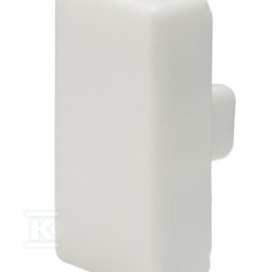 Zakończenie E 25×12 Z/ biały E25X12Z/BI Zakończenie E 25×12 Z/ biały E25X12Z/BI