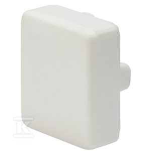 Zakończenie E 20×18 Z/ biały E20X18Z/BI Zakończenie E 20×18 Z/ biały E20X18Z/BI