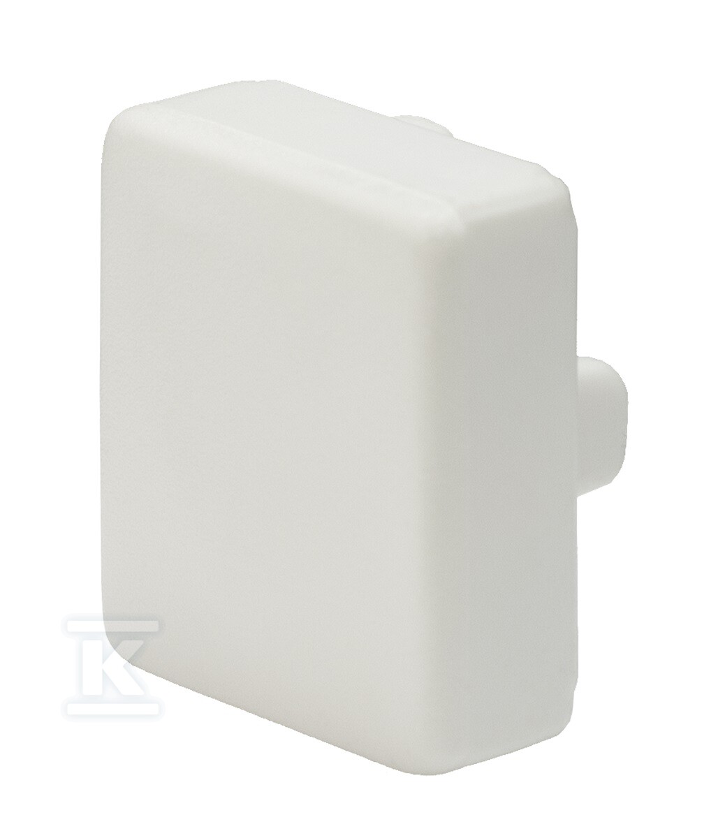 Zakończenie E 20x18 Z/ biały E20X18Z/BI - obrazek 1