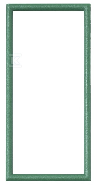 Ramka do adapterów 22,5x45mm zielona 5 szt. DC/5046