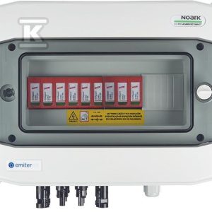 Rozdzielnica DC hermetyczna IP65 EMITER z ogranicznikiem przepięć DC Dehn 1000V typu 1+2, 3x MPPT EM-181_DC Rozdzielnica DC hermetyczna IP65 EMITER z ogranicznikiem przepięć DC Dehn 1000V typu 1+2, 3x MPPT EM-181_DC