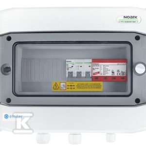 Rozdzielnica przyłączeniowa AC hermetyczna IP65 EMITER z ogranicznikiem przepięć AC Dehn typ 1+2, 40A 3-F EM-50_AC
