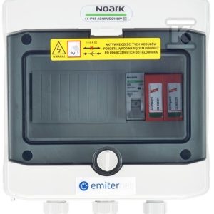 Rozdzielnica AC hermetyczna IP65 EMITER z ogranicznikiem przepięć AC Dehn typ 2, 20A 1-F EM-71_AC Rozdzielnica AC hermetyczna IP65 EMITER z ogranicznikiem przepięć AC Dehn typ 2, 20A 1-F EM-71_AC