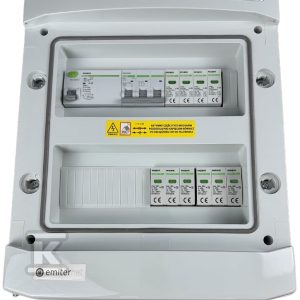 Rozdzielnica DCAC hermetyczna IP65 EMITER z ogranicznikiem przepięć DC Noark 1000V typu 2, 2 x MPPT / ogr. AC Noark typ 2, 25A 3-F EM-382N_DCAC Rozdzielnica DCAC hermetyczna IP65 EMITER z ogranicznikiem przepięć DC Noark 1000V typu 2, 2 x MPPT / ogr. AC Noark typ 2, 25A 3-F EM-382N_DCAC