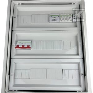 Rozdzielnica AC hermetyczna IP66 EMITER z ogranicznikiem przepięć AC Noark typ 1+2, 100A 3F EM-680N_AC Rozdzielnica AC hermetyczna IP66 EMITER z ogranicznikiem przepięć AC Noark typ 1+2, 100A 3F EM-680N_AC