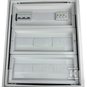 Rozdzielnica AC hermetyczna IP65 EMITER z ogranicznikiem przepięć AC Noark typ 1+2, 80A 3-F EM-863N_AC Rozdzielnica AC hermetyczna IP65 EMITER z ogranicznikiem przepięć AC Noark typ 1+2, 80A 3-F EM-863N_AC