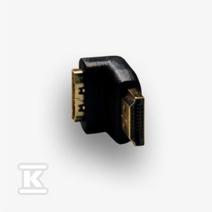Adapter HDMI F/HDMI M kątowy 90 stopni EM/ADAPT-HDMI-90 Adapter HDMI F/HDMI M kątowy 90 stopni EM/ADAPT-HDMI-90