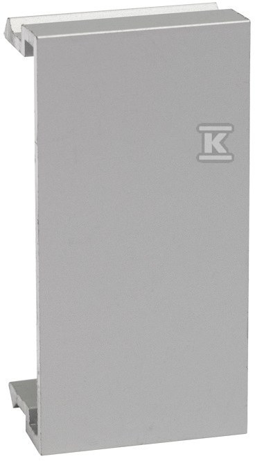 Zaślepka aluminiowa 22,5×4 5 do kolumny podłogowej EM/TAK01
