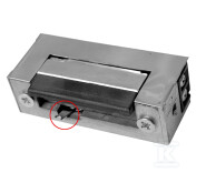 Rygiel elektromagnetyczny (elektrozaczep) RE-31G2 symetryczny z wyłącznikiem 12V AC/DC G23A131 - obrazek 1