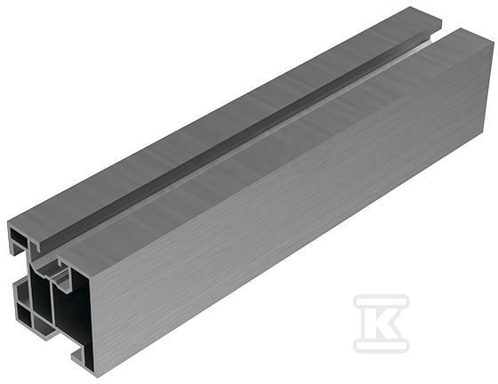 Profil aluminiowy 222cm z dwoma kanałami na śrubę teową (K-70-2220)
