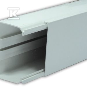 Kanał elektroinstalacyjnyz PCW typ KS 90×60 biały 2M (1szt=2m)/ z rozpórką RO90 / KS90X60/BI