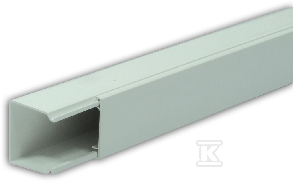 Kanał elektroinstalacyjnyz PCW typ LS 35X30 biały 2M (1szt=2m) LS35X30/BI - obrazek 1