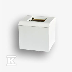 Obudowa natynkowa głęboka 65mm 2-modułowa do osprzętu 45×45 OBUK-2-65 Obudowa natynkowa głęboka 65mm 2-modułowa do osprzętu 45×45 OBUK-2-65