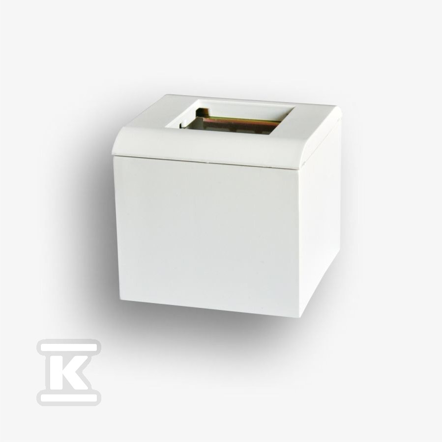 Obudowa natynkowa głęboka 65mm 2-modułowa do osprzętu 45x45 OBUK-2-65 - obrazek 1