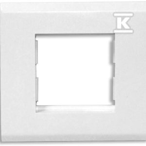 Uchwyt-ramka 2-modułowy do KP 90×40, 90×60, 110×60, 150×60 UCHKP-2 Uchwyt-ramka 2-modułowy do KP 90×40, 90×60, 110×60, 150×60 UCHKP-2