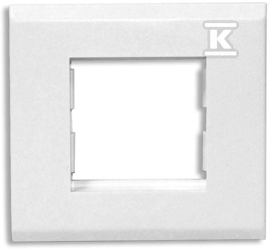 Uchwyt-ramka 2-modułowy do KP 90x40, 90x60, 110x60, 150x60 UCHKP-2 - obrazek 1