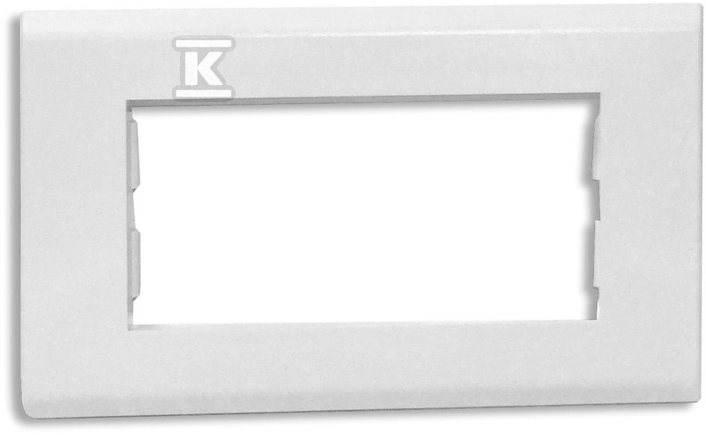 Uchwyt-ramka 4-modułowy do KP 90x40, 90x60, 110x60, 150x60 UCHKP-4 - obrazek 1