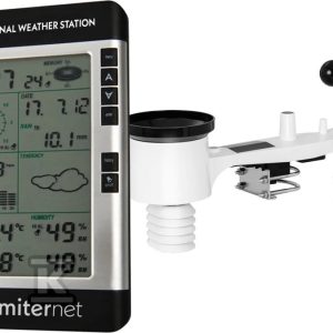 Stacja pogodowa z bezprzewodowym wyświetlaczem LCD HIP-ST-POM Stacja pogodowa z bezprzewodowym wyświetlaczem LCD HIP-ST-POM