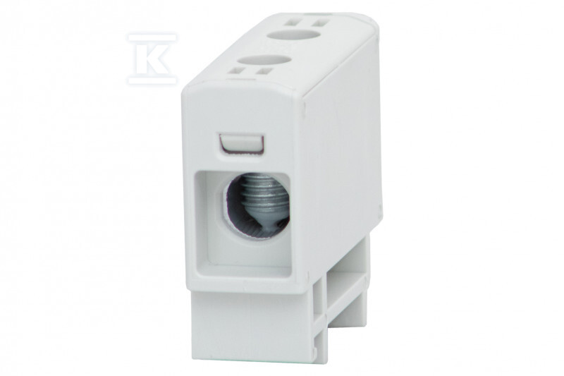 Listwa zaciskowa LZ w korpusie ZU 1-torowa 2,5mm2 – 35mm2 – Al/Cu szara F2.0280
