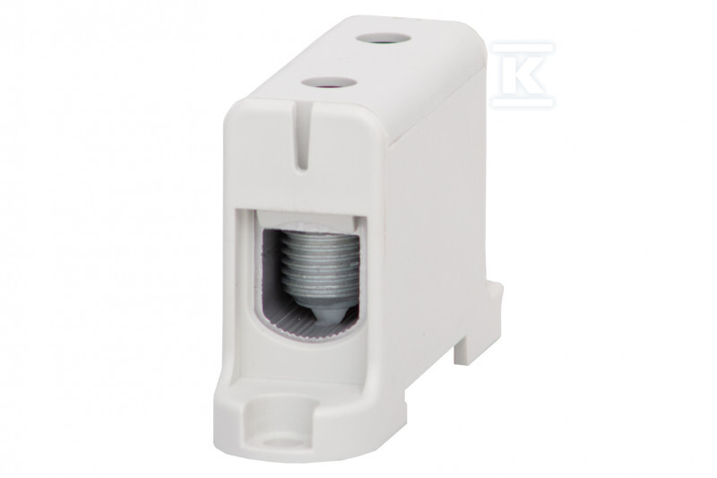 Listwa zaciskowa LZ w korpusie ZU 1-torowa 16mm2 - 95mm2 - Al/Cu szara F2.0283 - obrazek 1