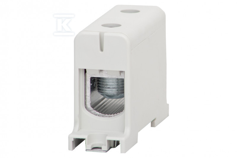 Listwa zaciskowa LZ w korpusie ZU 1-torowa 35mm2 - 150mm2 - Al/Cu szara F2.0286 - obrazek 1