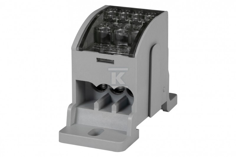 Blok rozdzielczy LKN 80A (3x16 - 4x6) szary F2.0332 - obrazek 1