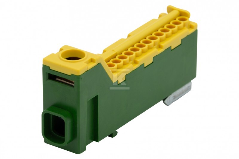 Listwa ochronna ZPS 1x25, 13x2,5 żółto-zielona F2.0655 - obrazek 1