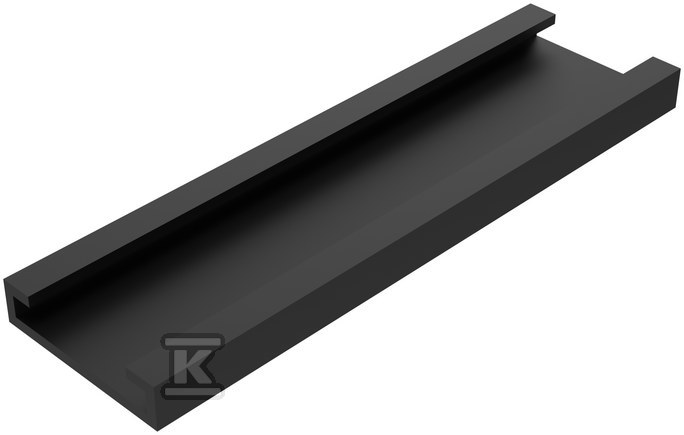 Gumowa osłona krawędzi haka montażowego 30x120 EPDM (K-83) - obrazek 1