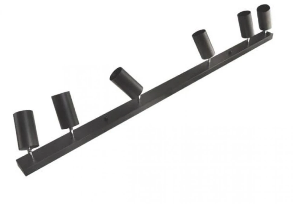Lampa spotlight Fargo 6xGU10 czarna - obrazek 1