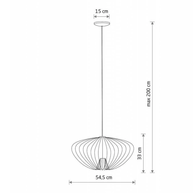 Lampa wisząca PUMPKIN M 11495 Nowodvorski - obrazek 2