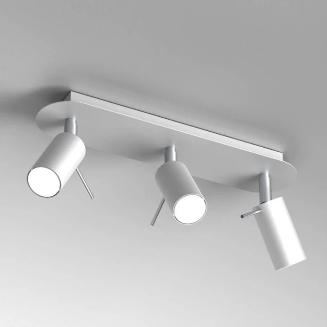 Lampa sufitowa PRESTON WHITE/CHROME 3x mini GU10 MLP7616 Milagro - obrazek 2