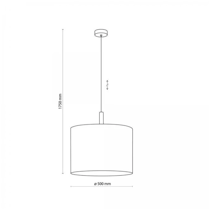 Lampa wisząca DEVA NATURE 6107 TK Lighting - obrazek 3
