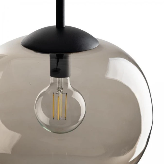 Lampa wisząca ze szklanym, owalnym kloszem 1xE27 VIBE 5826 TK Lighting - obrazek 3