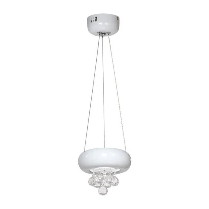 LAMPA WISZĄCA LUX BIANCO 1X6W LED ML861 Milagro - obrazek 1