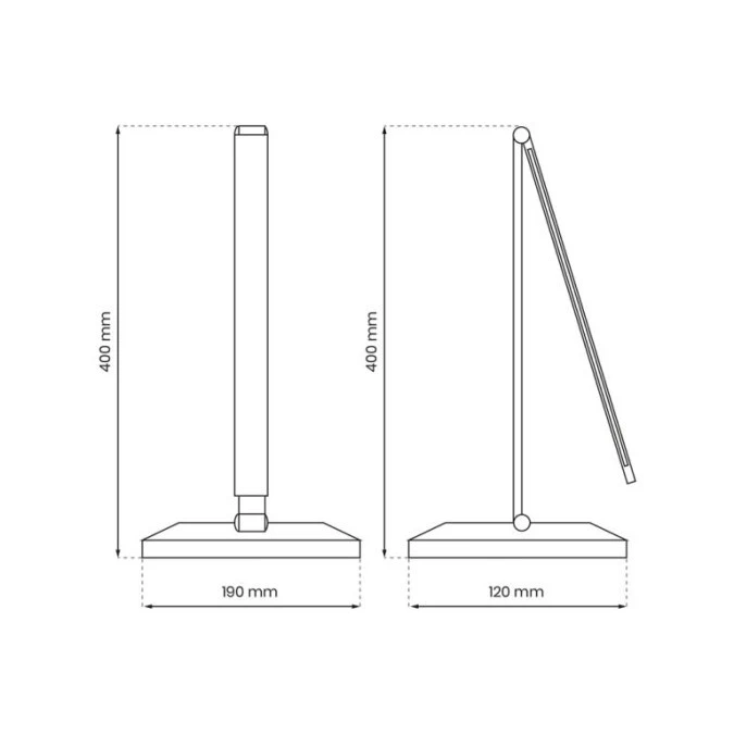 Lampka biurkowa VARIO BLACK 5W LED ML8866 Milagro - obrazek 3