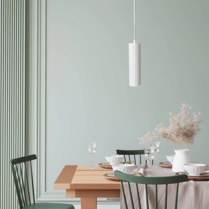 Lampa wisząca Tokio 1 Tuba Biała LP‑787/1P WH Light Prestige - obrazek 3