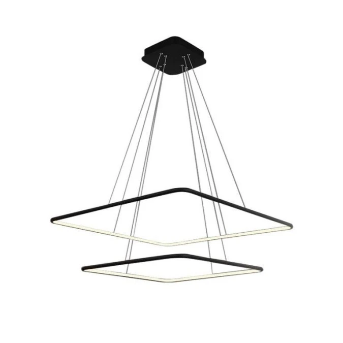 LAMPA WISZĄCA NIX BLACK 50W LED ML518 Milagro - obrazek 1