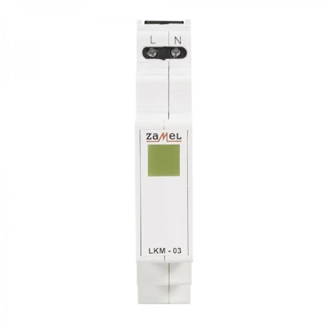 Lampka modułowa 1‑fazowa żółta LKM‑03‑30 230V LED EXT10000046 - obrazek 3