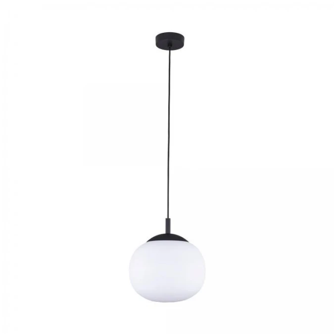 Lampa wisząca ze szklanym, białym kloszem 25cm VIBE 1xE27 4759 TK Lighting - obrazek 1