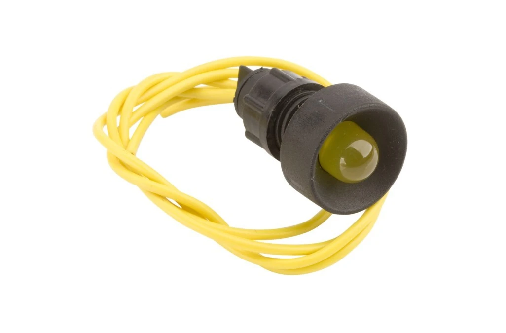 Lampka sygnalizacyjna 10mm żółta 230V AC KLP 10Y/230V 84510004 - obrazek 1
