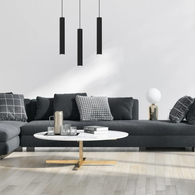 Lampa wisząca HUDSON BLACK 3xGU10 MLP8792 Milagro - obrazek 3