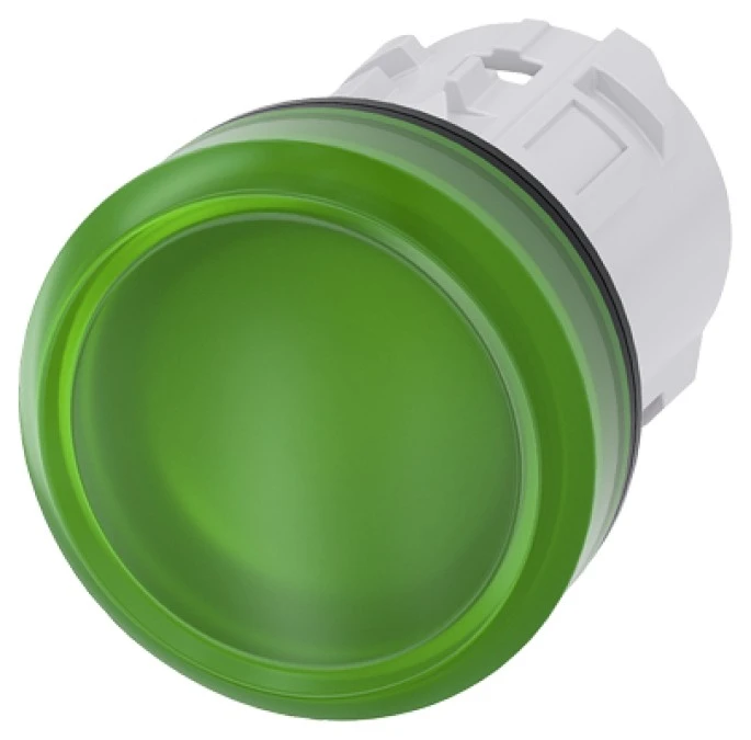 Lampka sygnalizacyjna zielona 22mm tworzywo SIRIUS ACT 3SU1001‑6AA40‑0AA0 - obrazek 1
