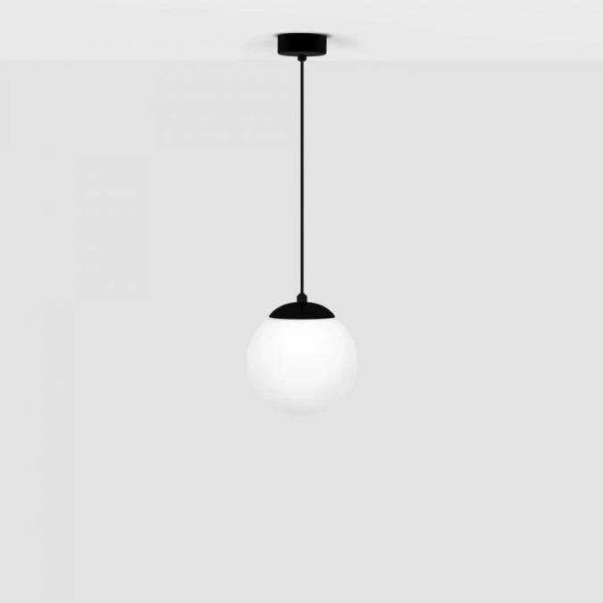 Lampa wisząca SAVOY szklany mleczny klosz Ø16 cm nad stół K‑4921 Kaja Lighting - obrazek 1