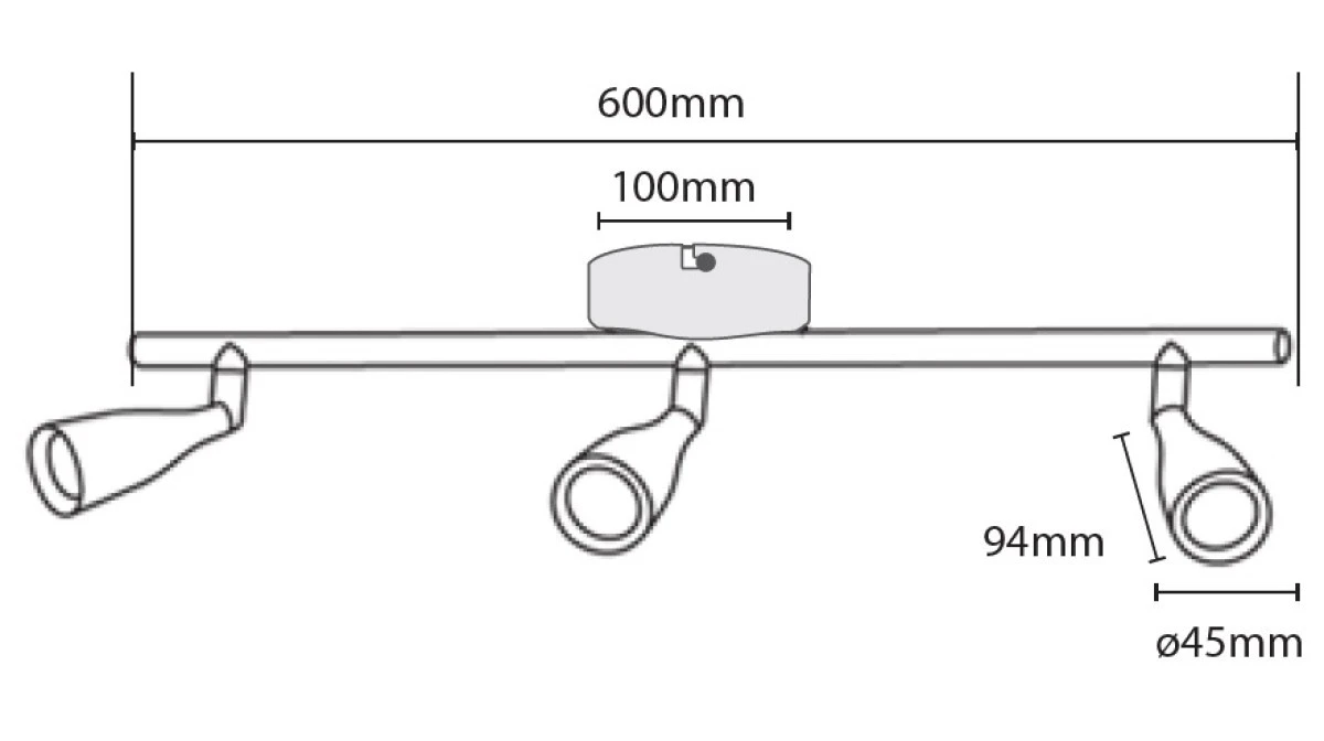 Lampa Ścienna VT‑813 13,5W 3000K 1000lm Biała 8270 - obrazek 3