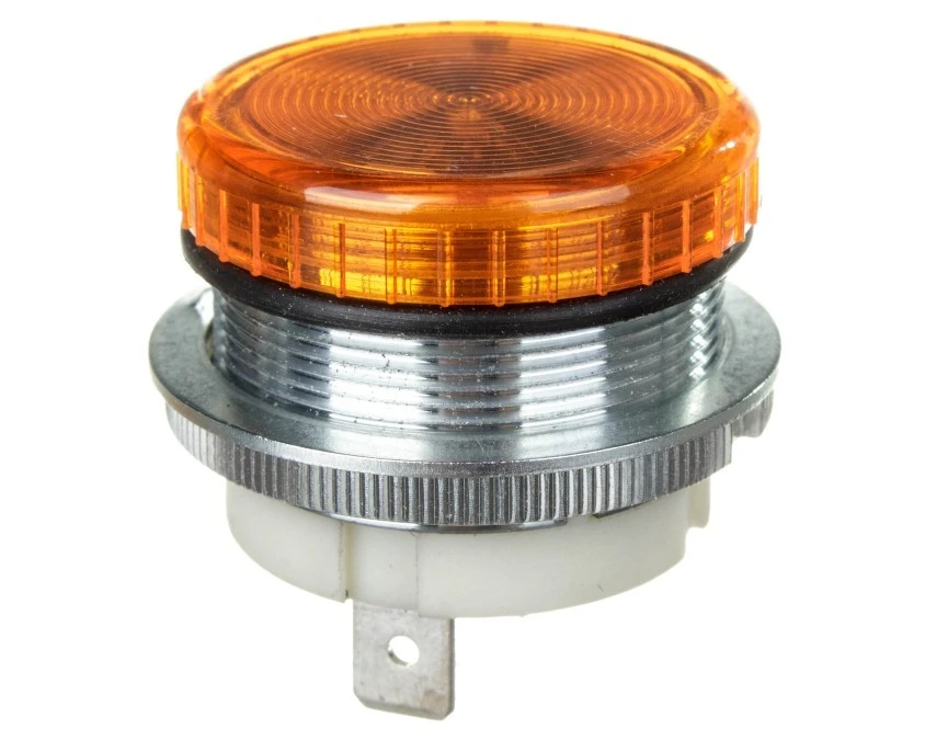 Lampka sygnalizacyjna 30mm żółta 24‑230V AC/DC W0‑LDW‑D30H G - obrazek 1
