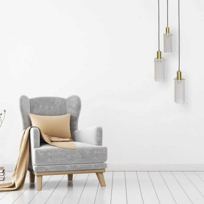 Lampa wisząca Tirana 3xE27 biała LP‑945/3P WH Light Prestige - obrazek 3