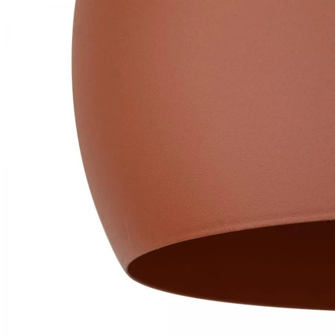 Lampa wisząca pojedyncza z kloszem w kształcie kopuły – ZOE BRICK M E27 10175 TK Lighting - obrazek 3