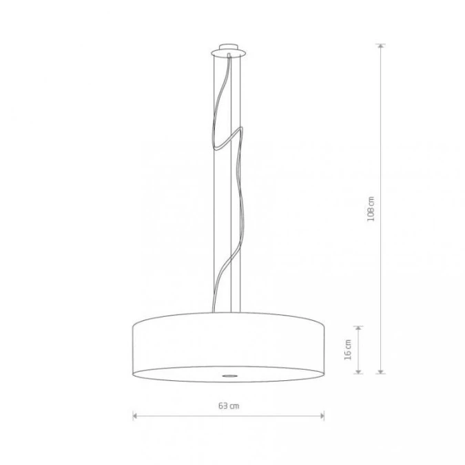 LAMPA WISZĄCA VIVIANE BLACK III (6774) Nowodvorski - obrazek 2